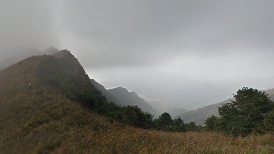 Kau Nga Ling in Lantau, also known as “dog teeth range”, is one of the most challenging hiking trails in Hong Kong. Photo via Google Maps.