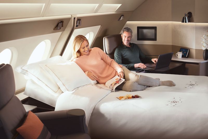 SIA’s new first class-suites. Jeez. Photo: SIA newsroom