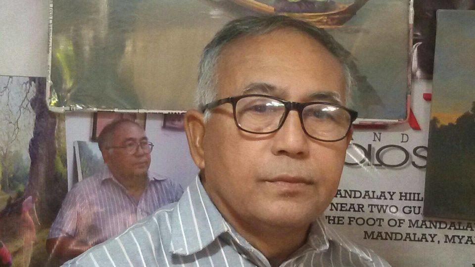 Painter Hla Tun. Photo: Facebook