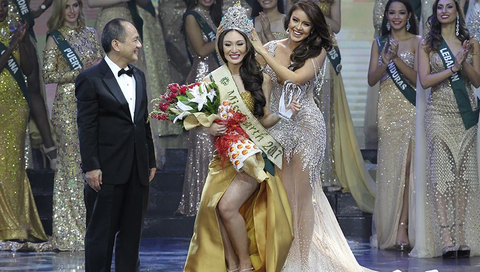 Karen Ibasco, crowned Miss Earth 2017, said it takes “recalibrating our minds” to start reversing the negative effects of climate change. PHOTO: George Calvelo, ABS-CBN News