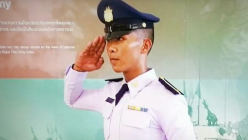 Deceased cadet Pakapong Tanyakan. Photo: Meay P Tanyakan/Facebook