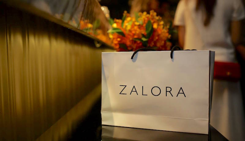 Zalora, one of the e-tailers in Singapore. Photo: Zalora/Facebook