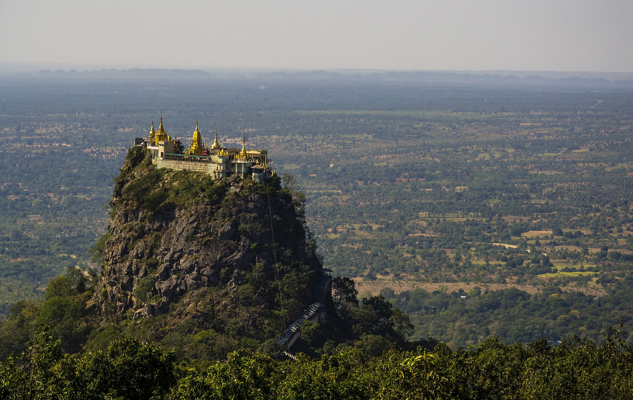 Officials expect UNESCO Geopark status for Mt. Popa in 4 years | Coconuts