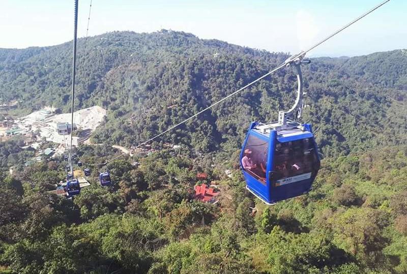 The cable car at Kyaiktiyo Pagoda. Photo: MOI