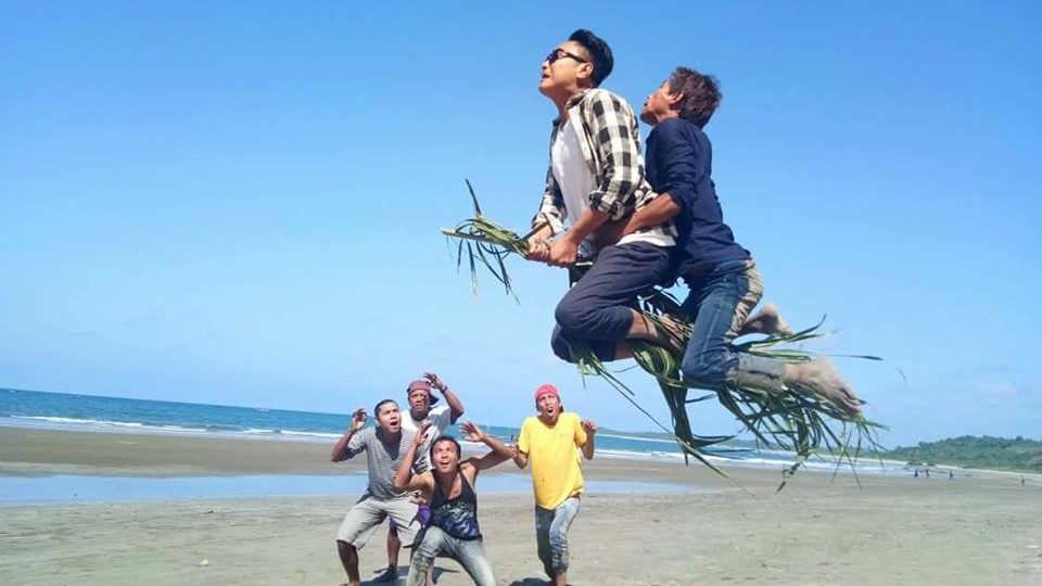 Myanmar palm’s magical flying ability. Photo: Than Htike Soe 