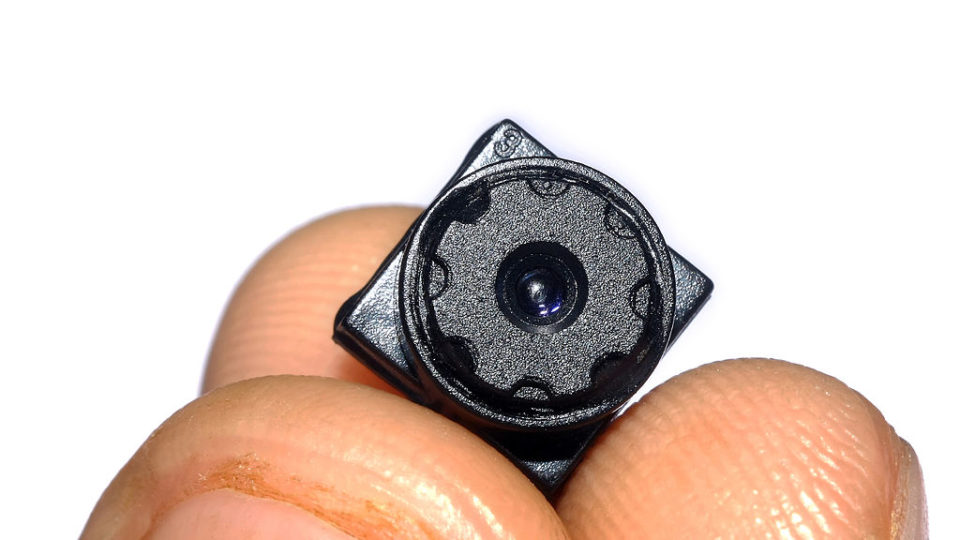 A stock picture of a mini camcorder. From Wikimedia (via AntanO)