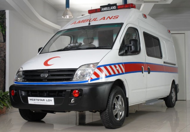 Malaysian ambulance 