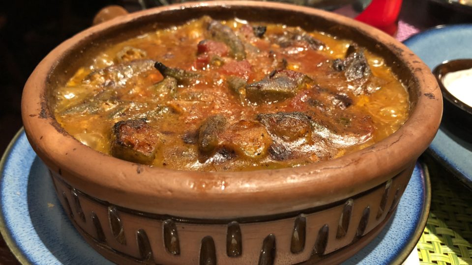 Okra and Lamb Tagine. Photo: Marc Rubinstein