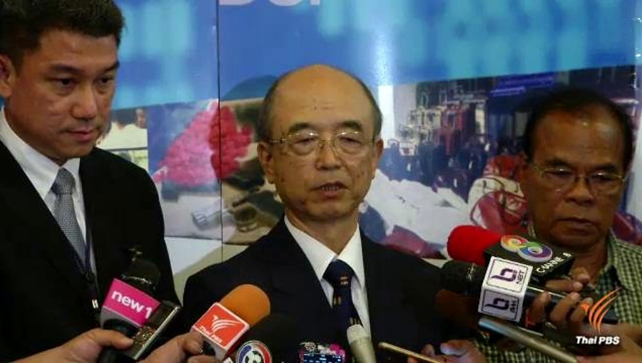 The murdered woman’s father, Yasuaki Kawashita. Photo: Thai PBS