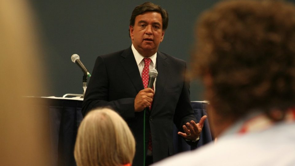 Bill Richardson speaks at a Washington, DC, event in 2007. Photo: Wikimedia Commons / Mike D