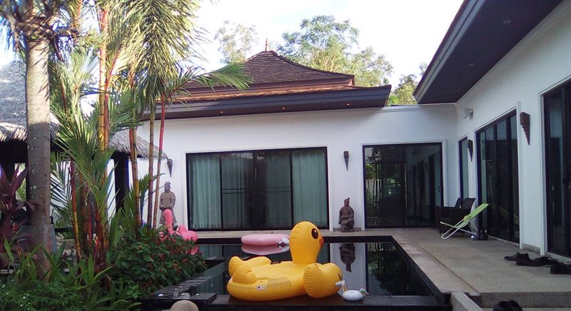 The villa where the theft allegedly happened. Photo: The Phuket News