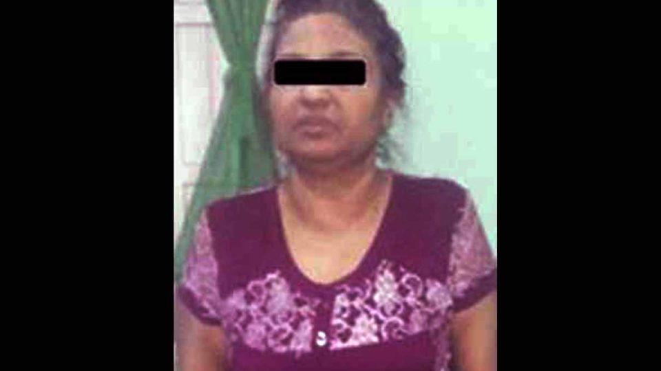 Tin Thuzar, seen in this photo provided by law enforcement, died in prison on 14 January 2018.