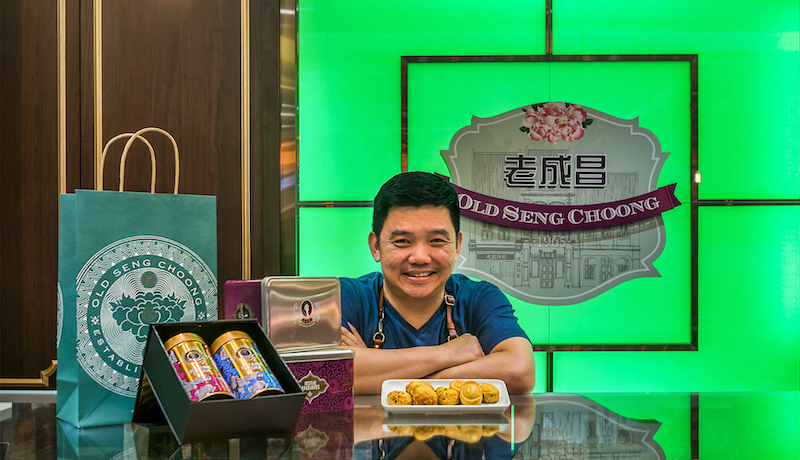 Daniel Tay at the Old Seng Choong store.