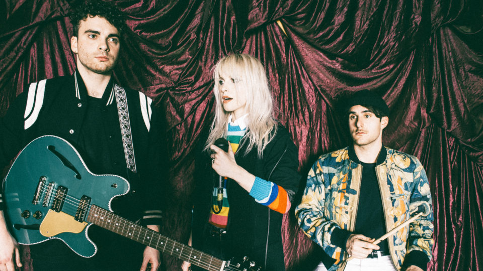 Paramore. From left to right: Taylor York, Hayley Williams and Zac Farro.
Photo credit: Lindsey Byrnes.