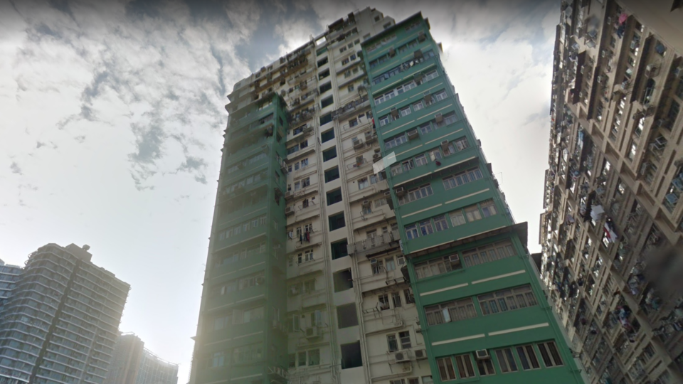 The Man Wah Building in Man Ying Street. Picture: Google