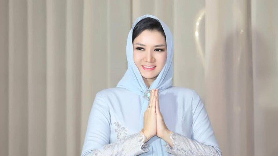 Kutai Kartanegara Regent Rita Widyasari. Photo: Twitter