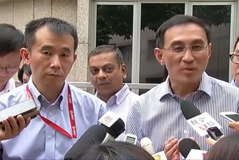Patrick Nathan (centre). Photo: YouTube screengrab