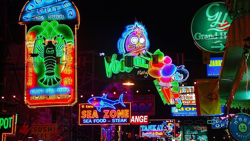 File photo of Pattaya’s Walking Street. Photo: Creative Commons