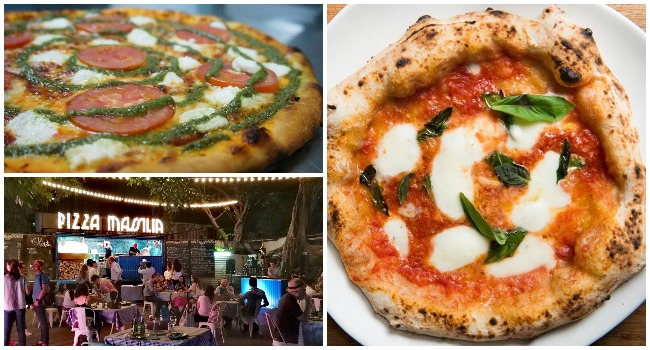 Photos, from top left: Pizza Mania/Facebook, Peppina/Facebook, Pizza Massilia/Coconuts.