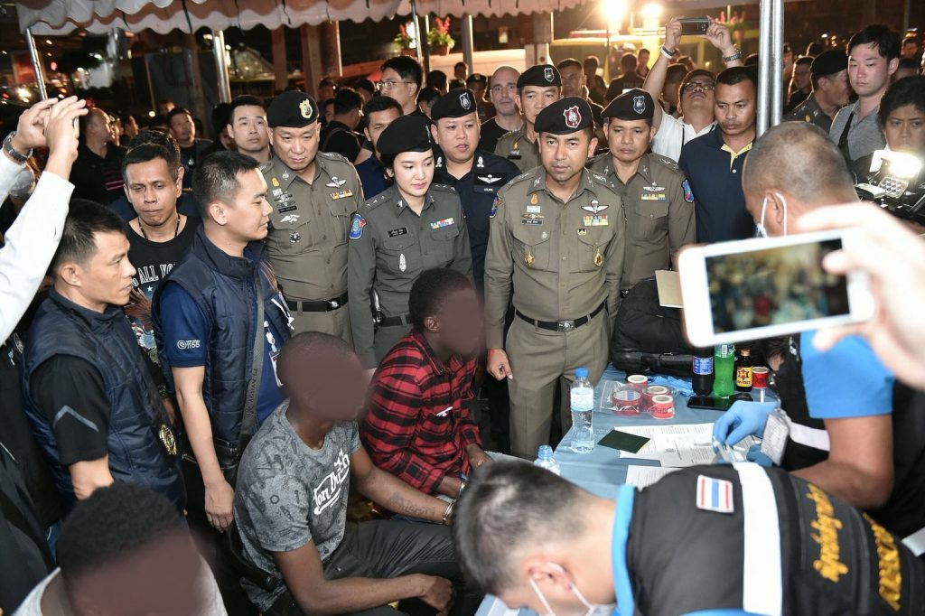 Thai police announce arrests of 75 ‘dark-skinned foreigners’ for ...