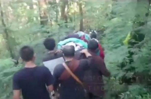 Still from footage: John Conway/Midlands Rescue