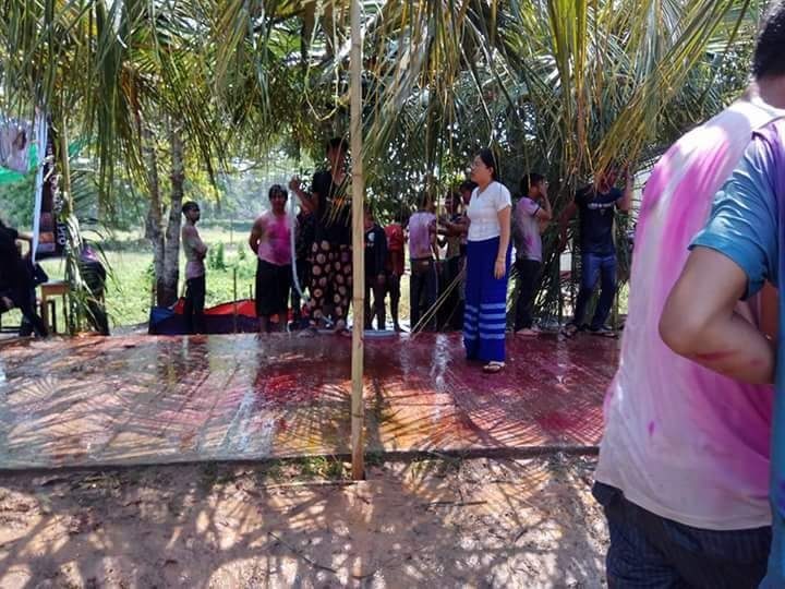 Dr. Witt Yee Hlaing carries a big stick. Photo: Min Shu Shein / Facebook