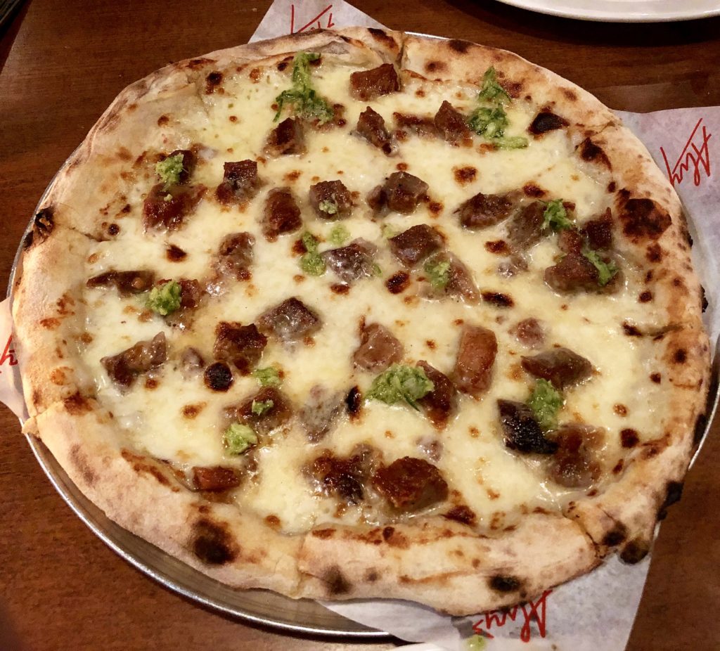 The Bak Gwei Pizza at Alvy's. Picture: Marc Rubinstein