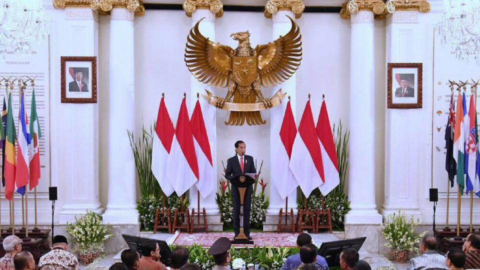 Indonesian president Joko Widodo had activists and scholars supporting his campaign. Many of them have since been given special staff positions in the administration. Photo: Biro Pers Setpres