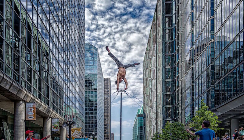 One of the performers for the Singapore Festival of Fun