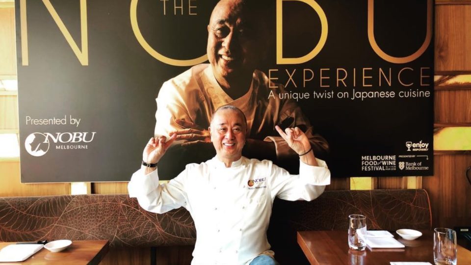Chef Nobu Matsuhisa graces ‘The Nobu Experience’ at Nobu Melbourne in Australia. PHOTO: Instagram/@therealnobu
