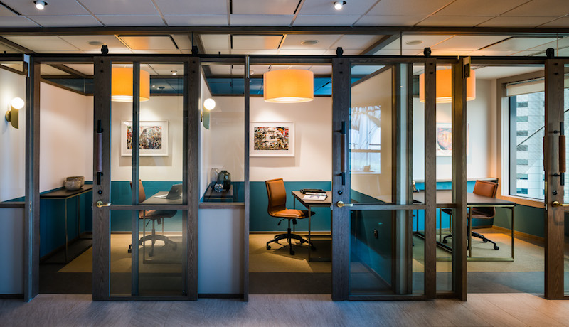 The Great Room Centennial Tower’s dedicated offices