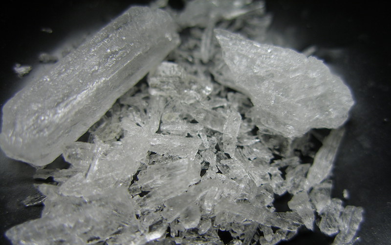 Crystal meth. Photo: Wikimedia Commons
