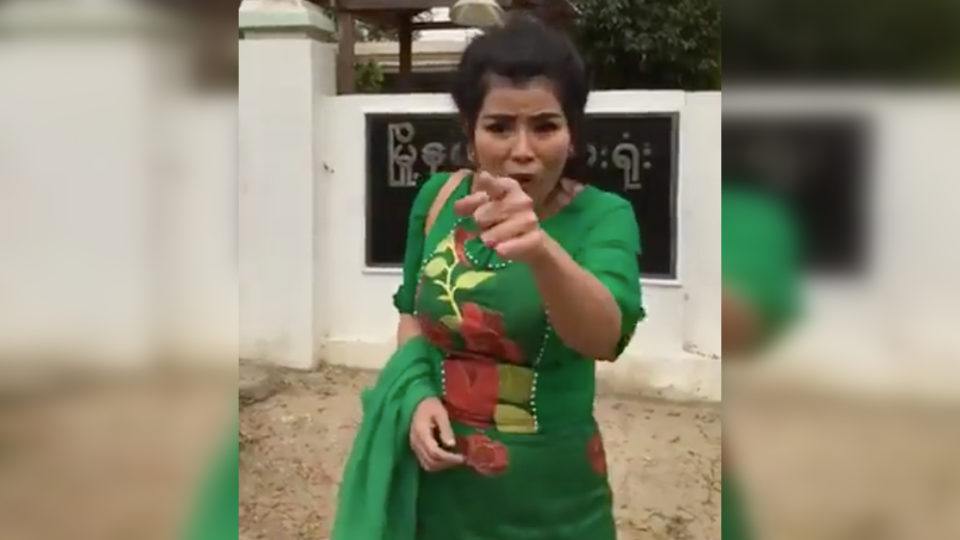 Singer Ma Khaing accuses a Mandalay judge of accepting bribes in a video than has been viewed more than 1.8 million times.