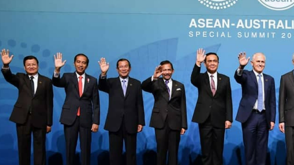 Indonesian President Joko Widodo alongside other regional leaders at the ASEAN-Australia Special Summit in Sydney. Photo: Biro Pers Setpres