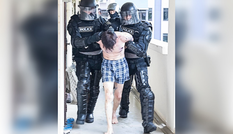 Photo: Singapore Police Force/Facebook