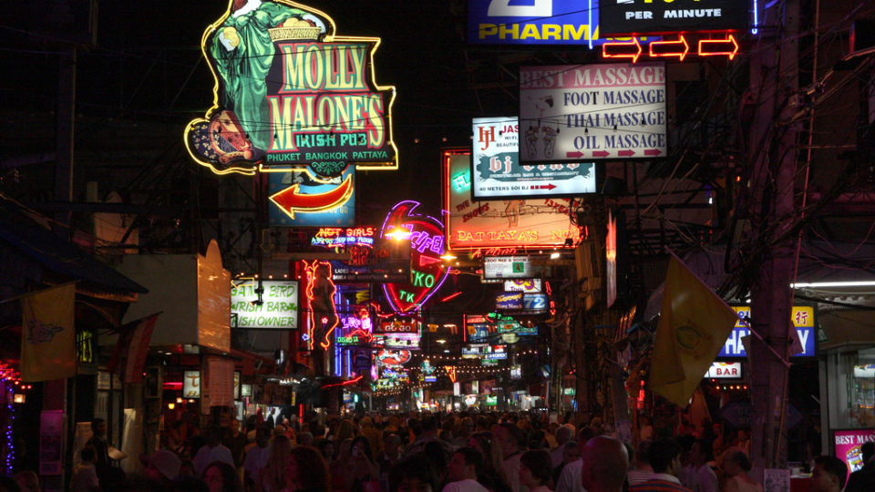 A file photo of Pattaya’s Walking Street. Photo: Roman Lashkin/ Flickr