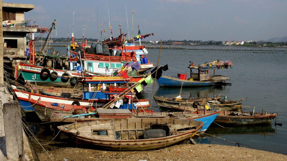 File photo of fishing boats in Sri Racha district of Chonburi. Photo: Wikimedia Commons