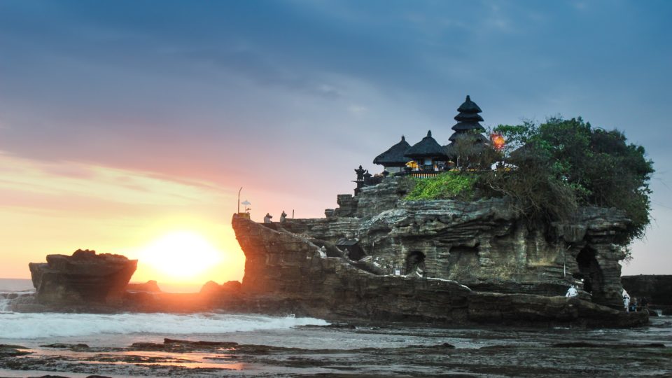 The stunning Tanah Lot temple. Photo: Harry Kessell/Unsplash 