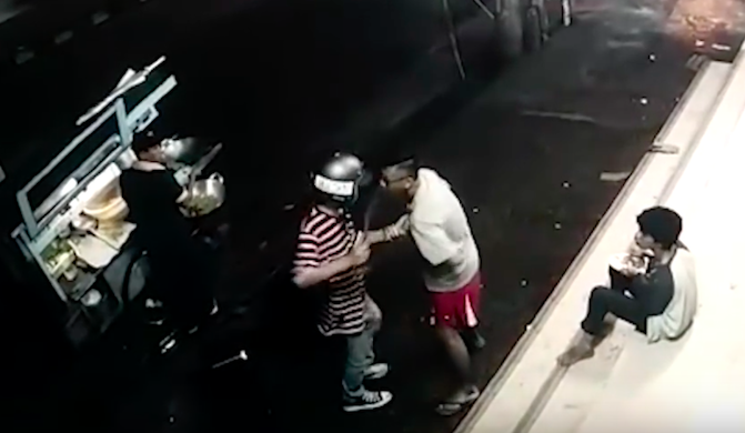 Photo: Video screengrab