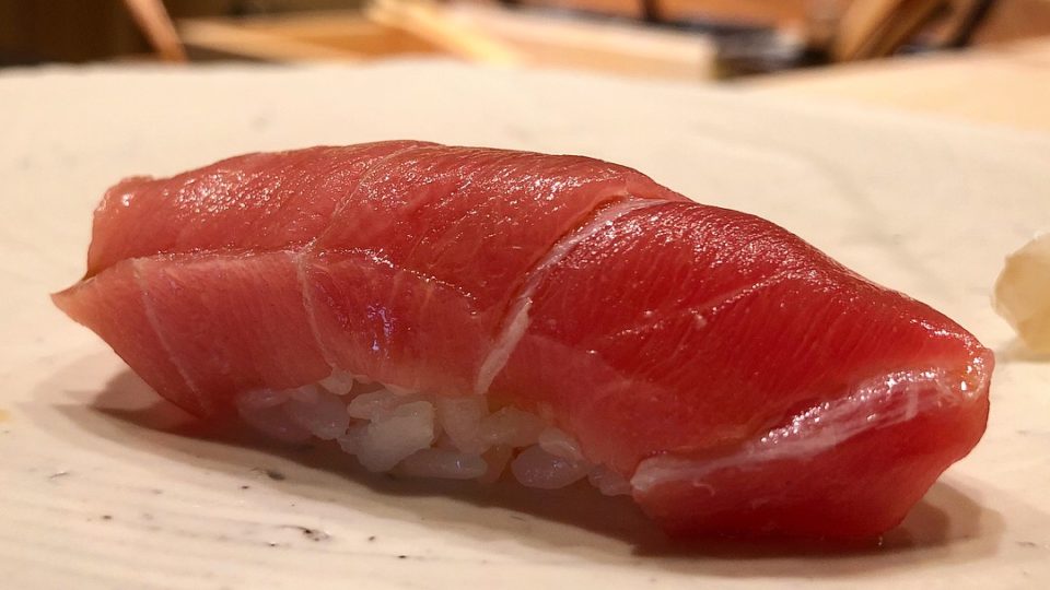 Medium Fatty Tuna. Pic: Marc Rubinstein