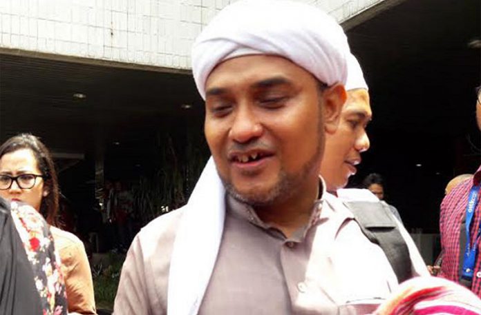 Former FPI Jakarta Secretary General Novel Bamukmin.