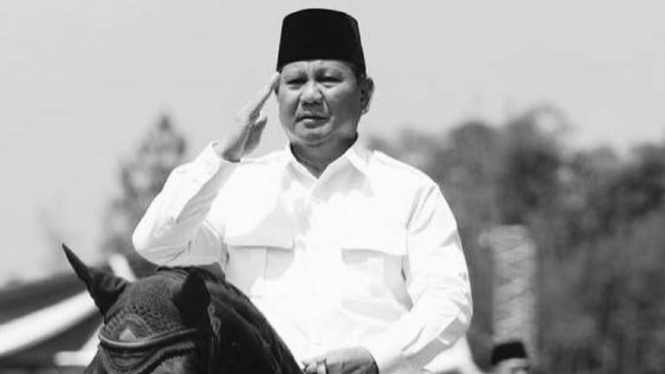 Gerindra chairman Prabowo Subianto. Photo: @Prabowo / Instagram