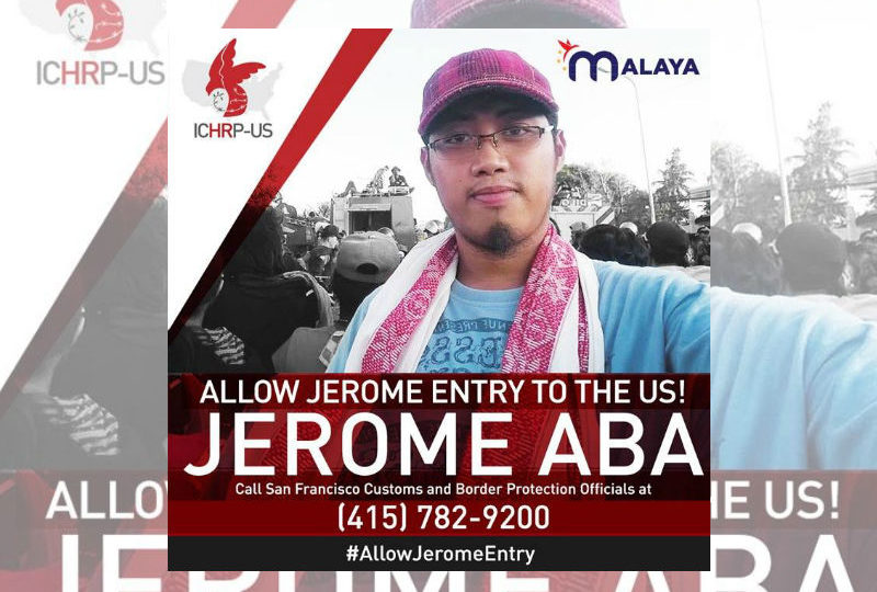 Photo from ICHRP US International Coalition for Human Rights in the Philippines Facebook page. 