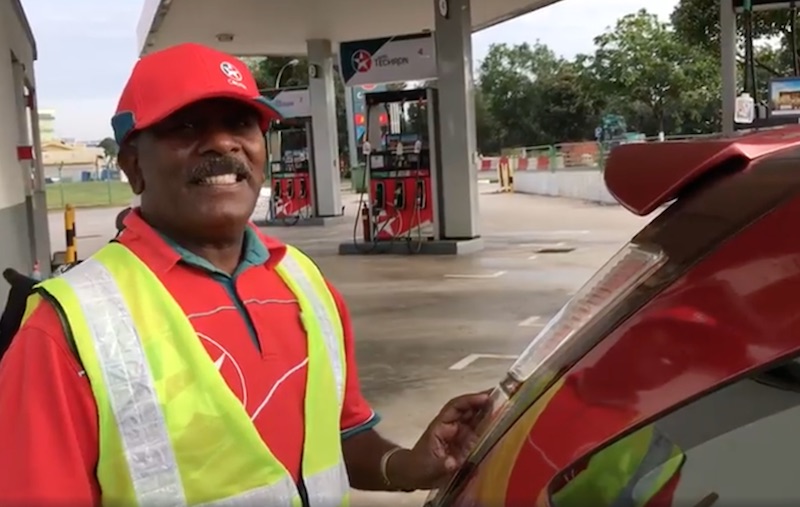 Photo: Video screengrab