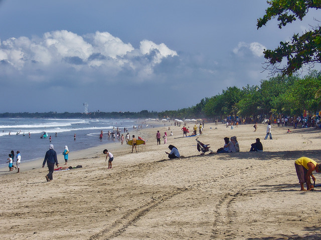 Kuta Beach, in Bali’s Badung Regency. Photo: Flickr