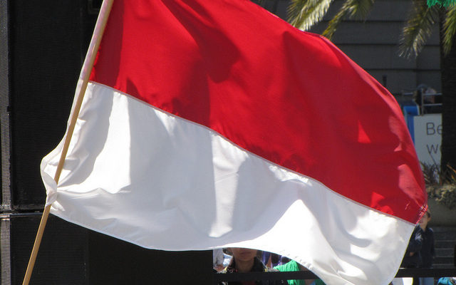 The Indonesian flag. Photo: Flickr