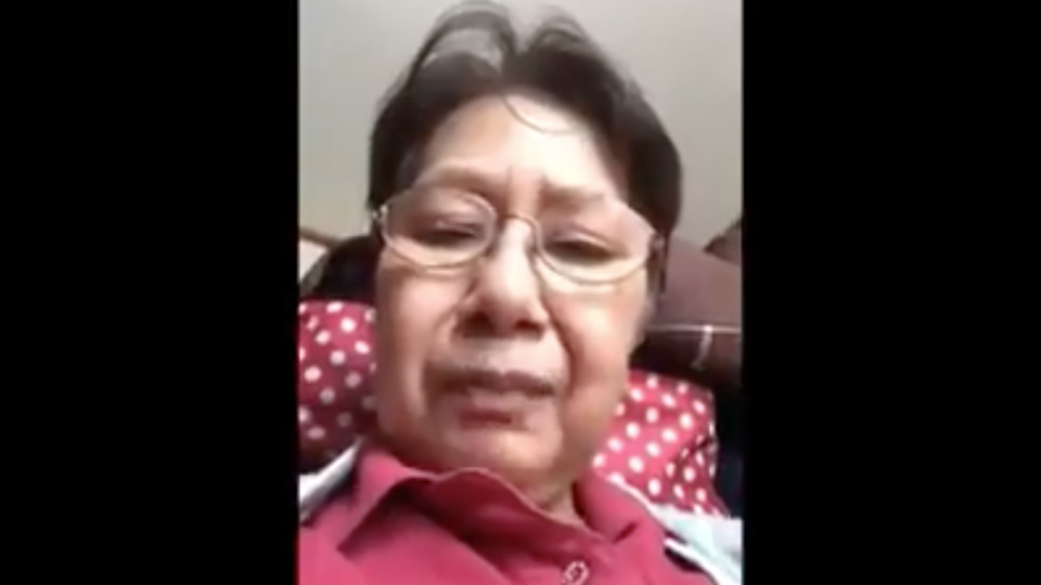 May Myant Kyaw. Screenshot via Facebook.