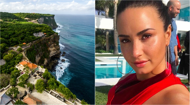 Left: Omer Rana/Unsplash. Right: Demi Lovato/Instagram