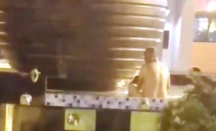 Screengrab via Apple Daily video.