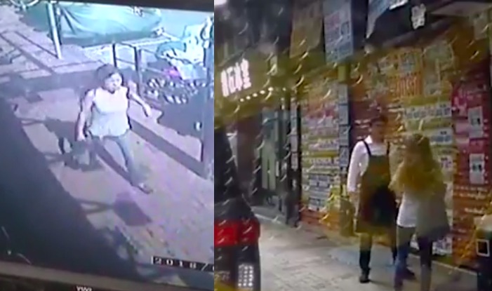 Screengrabs via Apple Daily video.